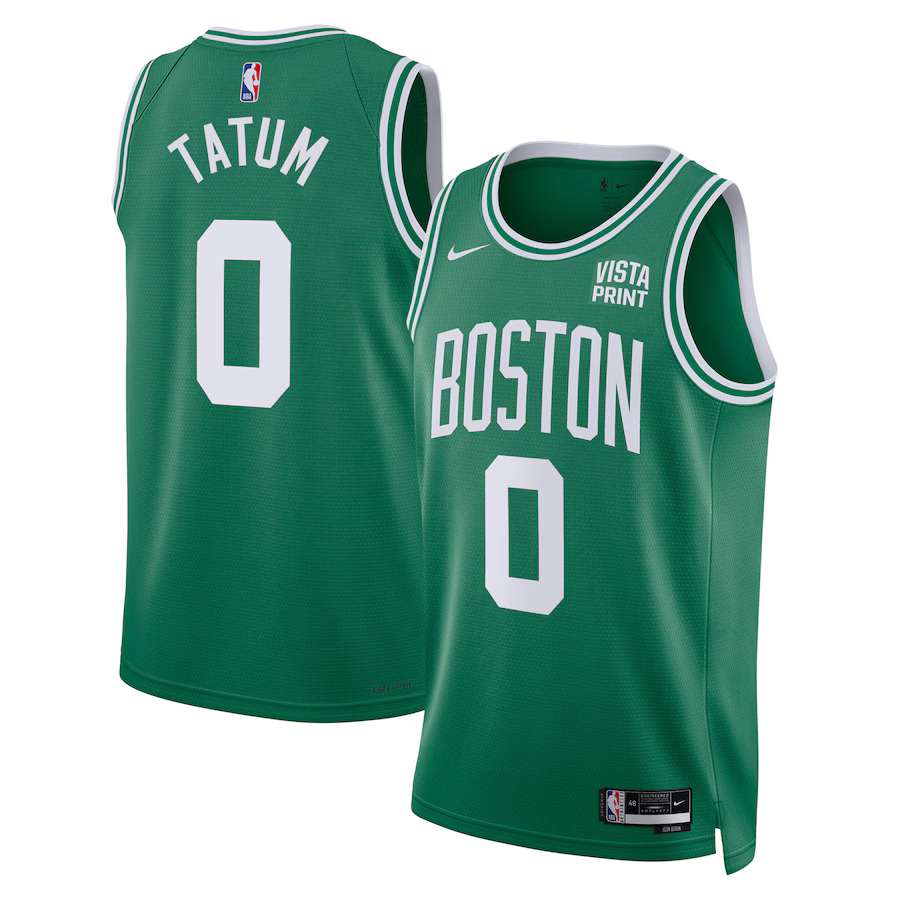 Men's Boston Celtics Jayson Tatum #0 Icon Editon 2023-2024 Green Jersey 2401XAHD
